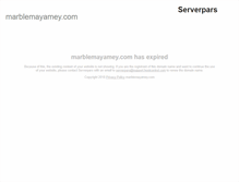 Tablet Screenshot of marblemayamey.com
